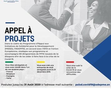 Lancement le 03 août 2020 du dispositif Covid 19